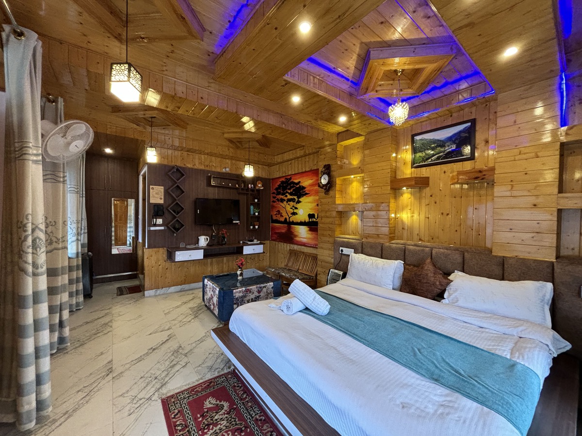 wooden suite